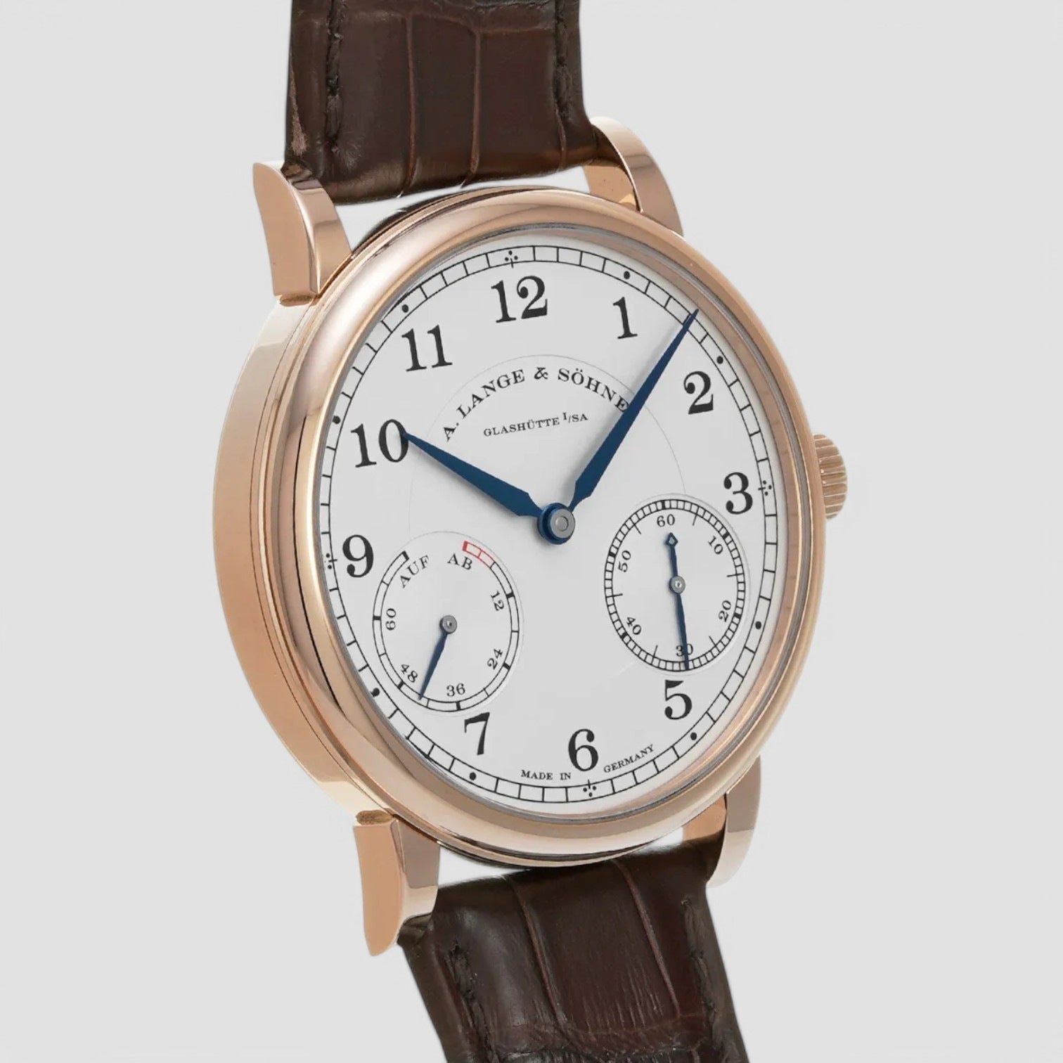 1815 Up & Down 18K Rose Gold Silver Dial