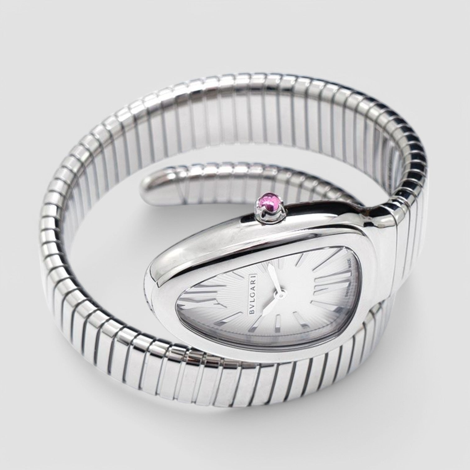 Serpenti Tubogas Quartz White Dial Ladies Watch
