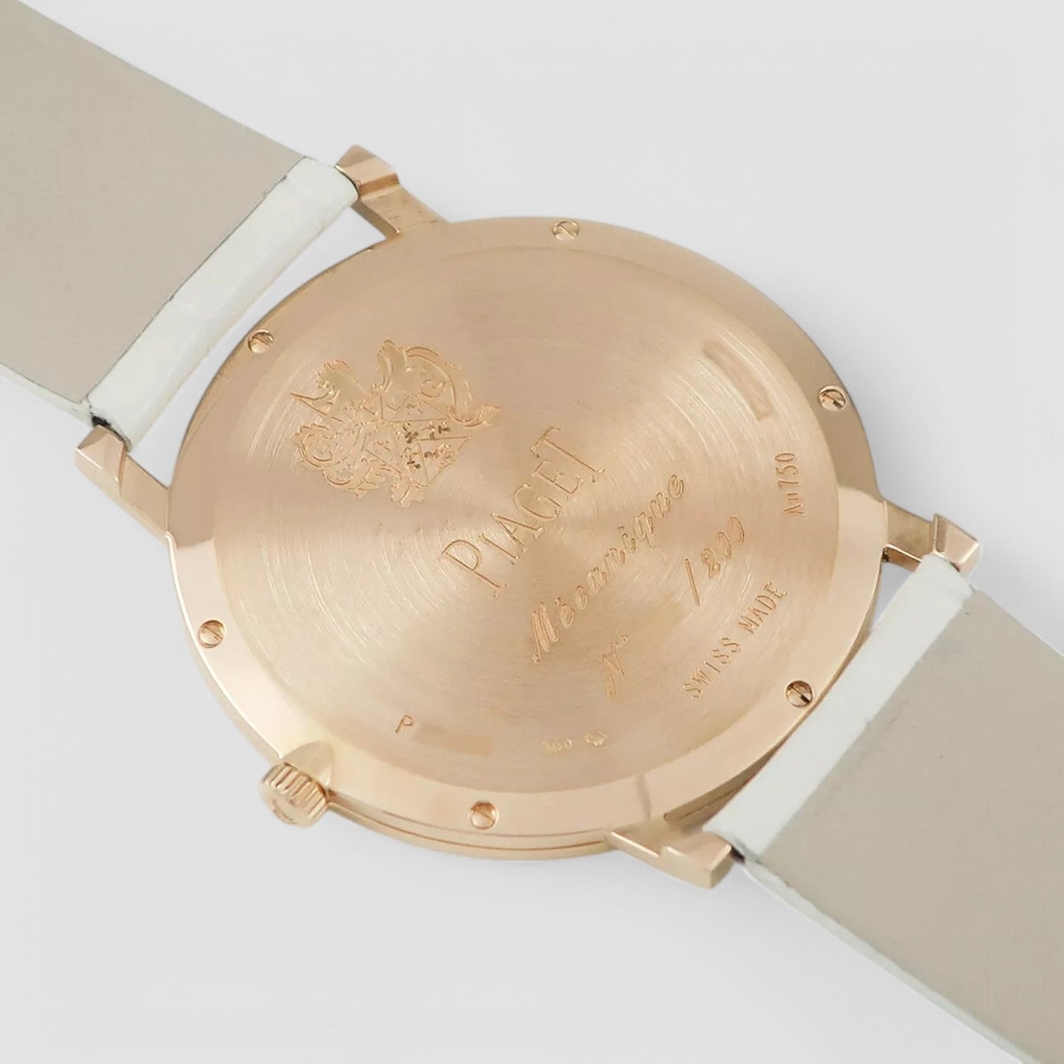 Hand Wind White Dial Ladies Watch