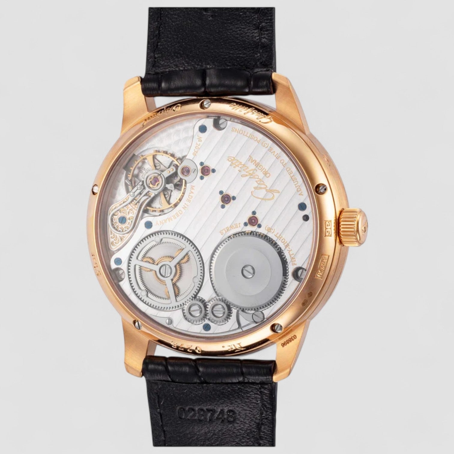 Senator Chronometer Regulator 18K Rose Gold