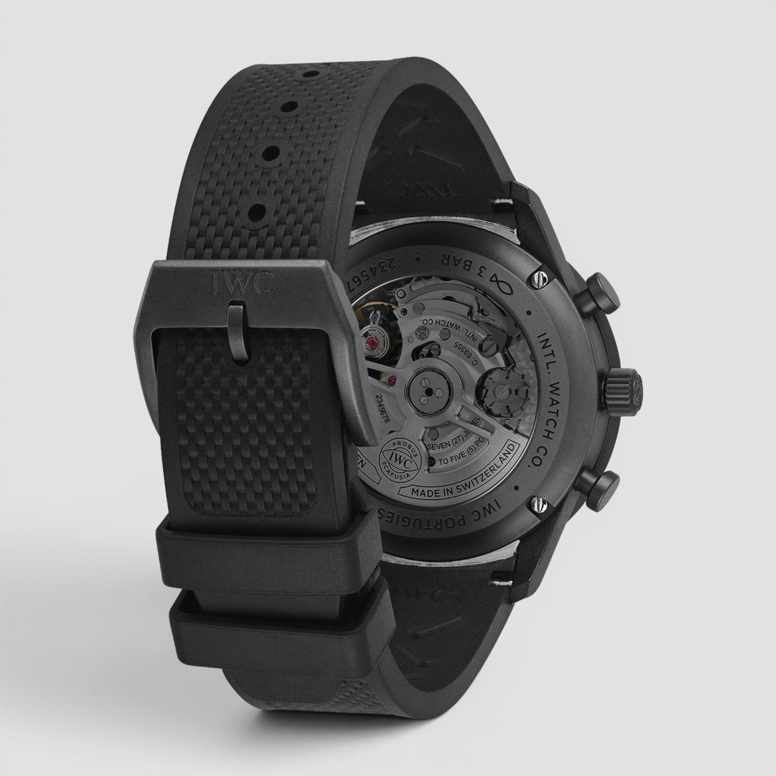 Portugieser Chronograph Ceratanium Watch 41mm Black Dial