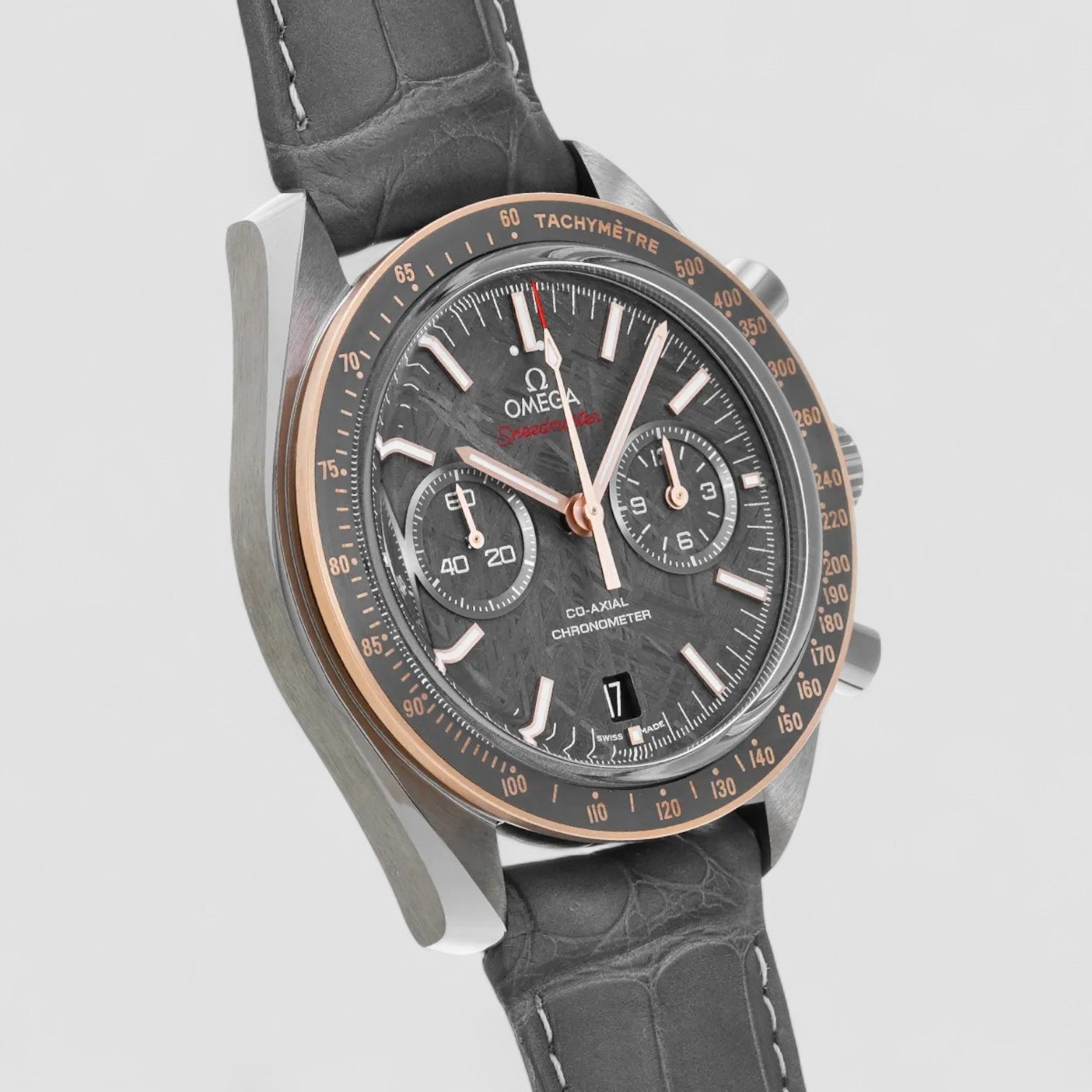 Speedmaster Grey Side of the Moon Meteorite Chronograph Titanium Deployment Watch