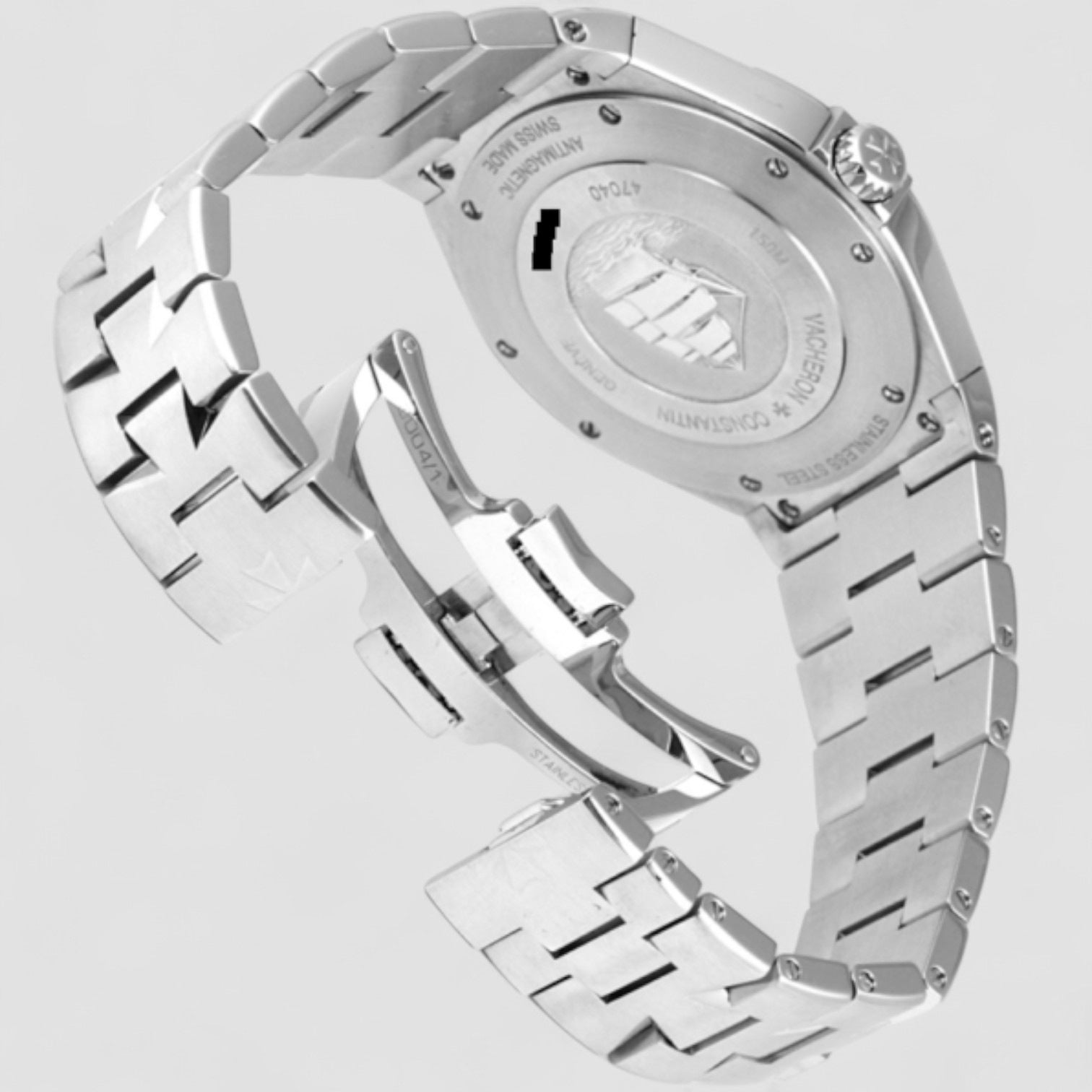 Overseas Automatic Black Gold and Steel