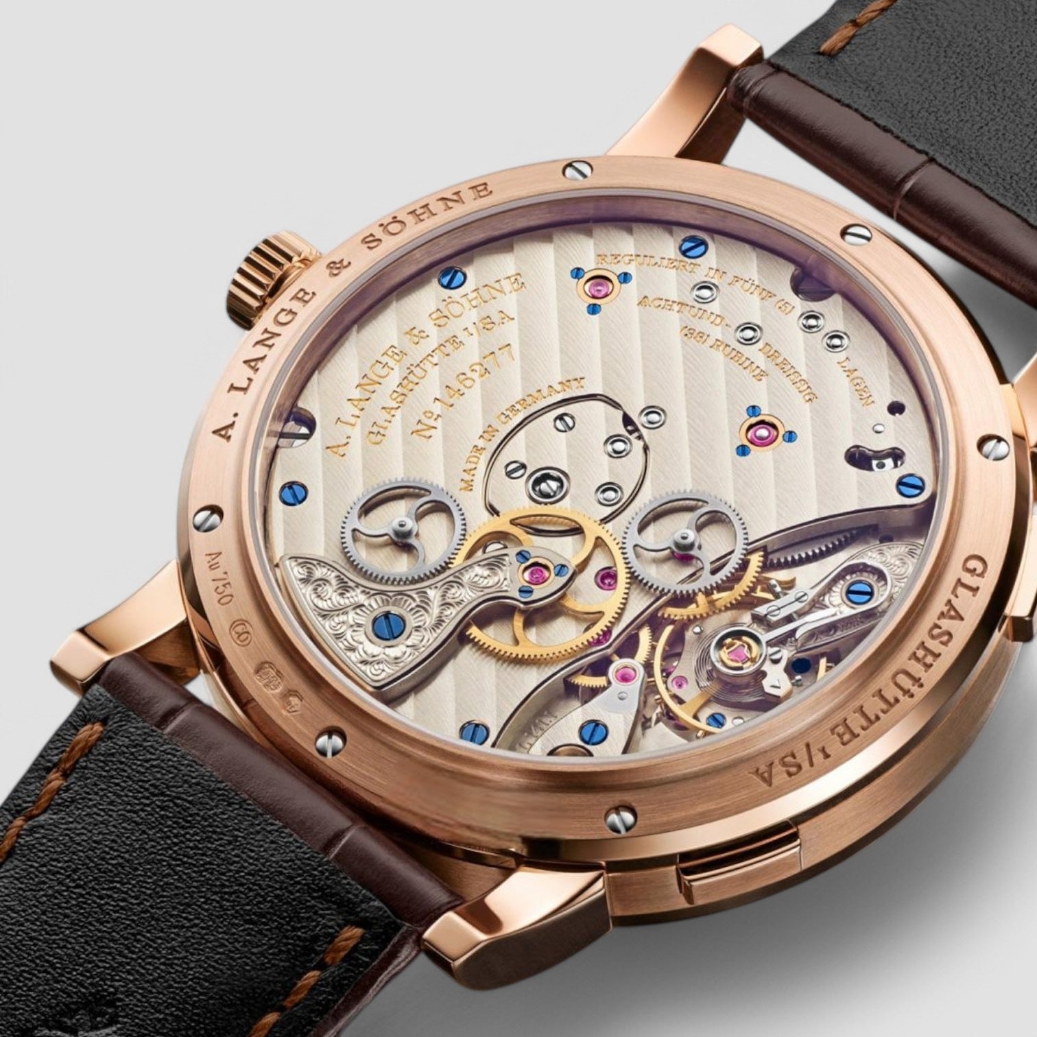 Lange 1 Time Zone 116.032 18K Rose Gold