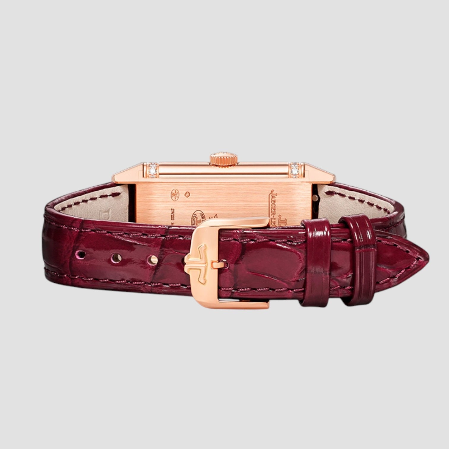 Reverso One Duetto Watch Automatic Rose Gold