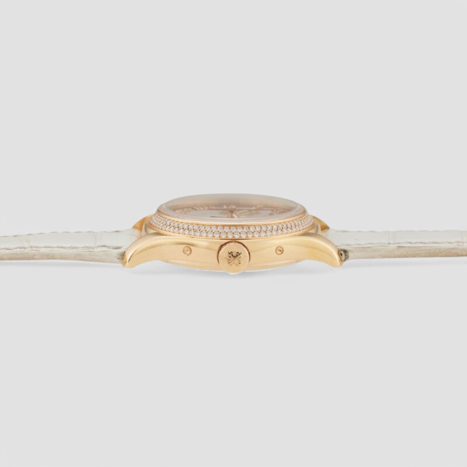 Annual Calendar Automatic Moon Phase Diamond Men's Watch