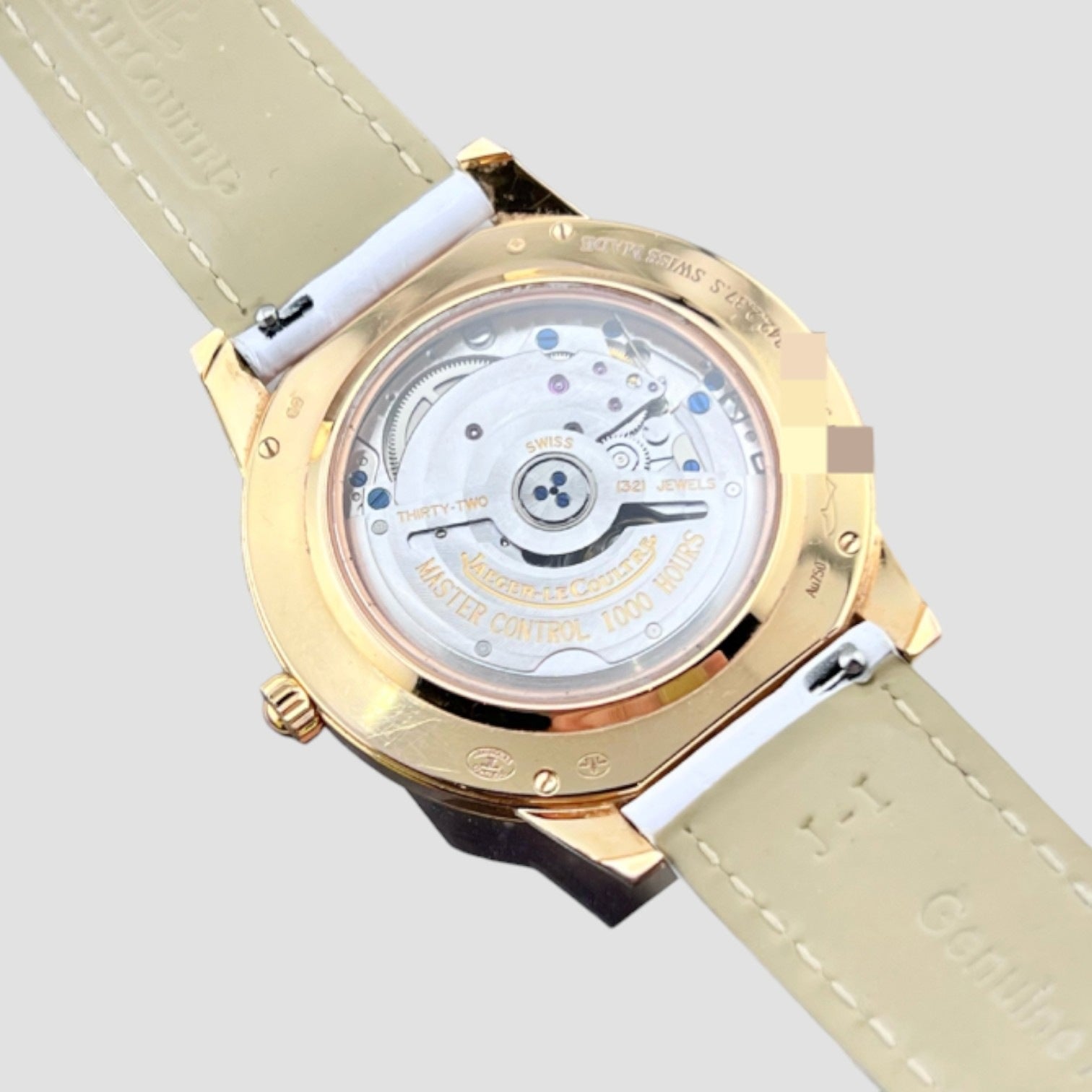 Rendez-Vous White Dial 18K Pink Gold Automatic Ladies Watch