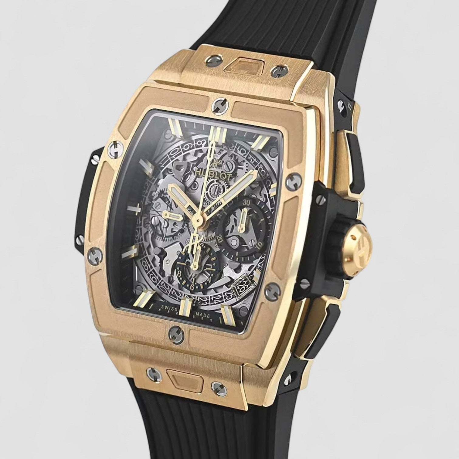 Spirit Of Big Bang 18kt Yellow Gold Chronograph Automatic Men's Watch