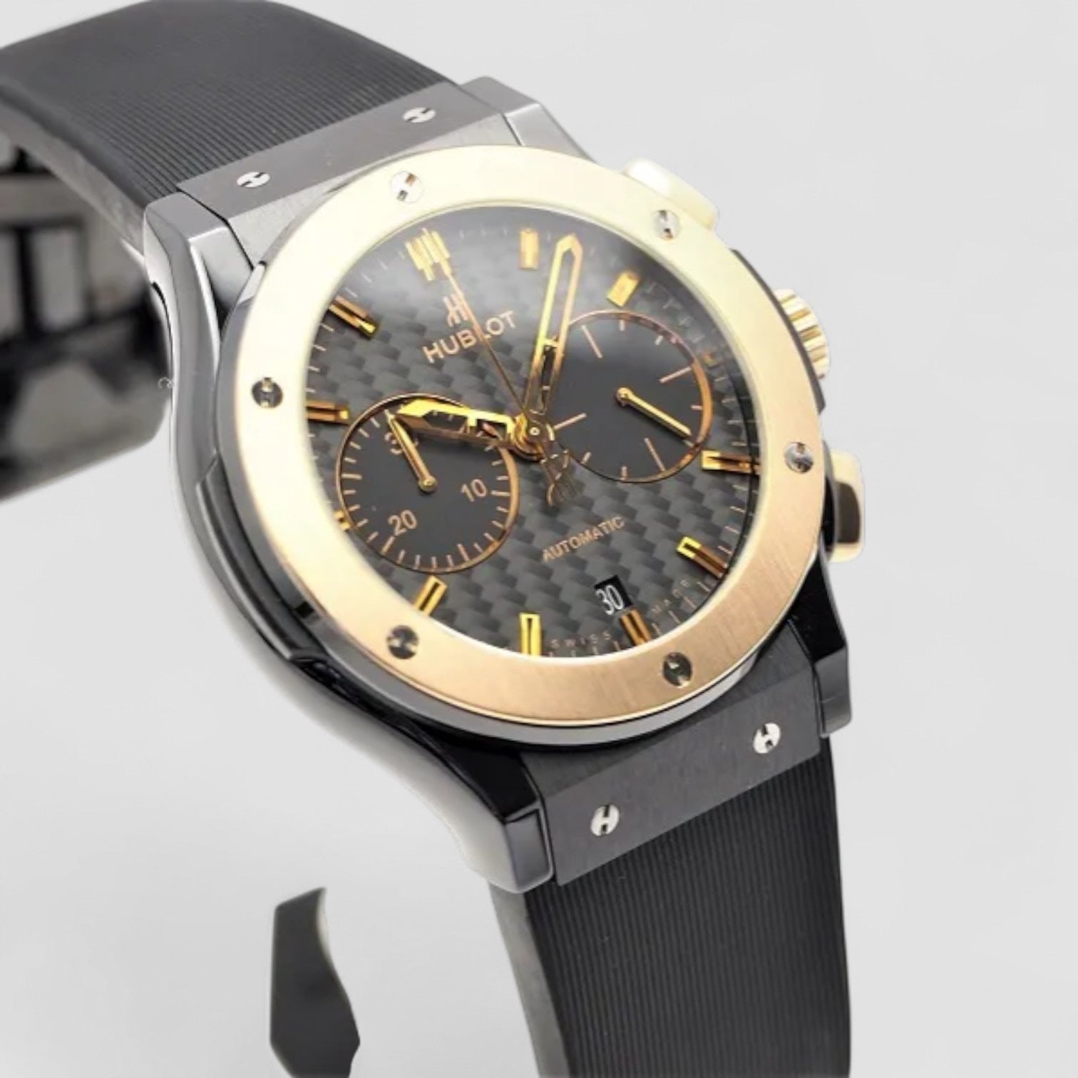 Classic Fusion Chronograph Ceramic And King Gold Men's Watch