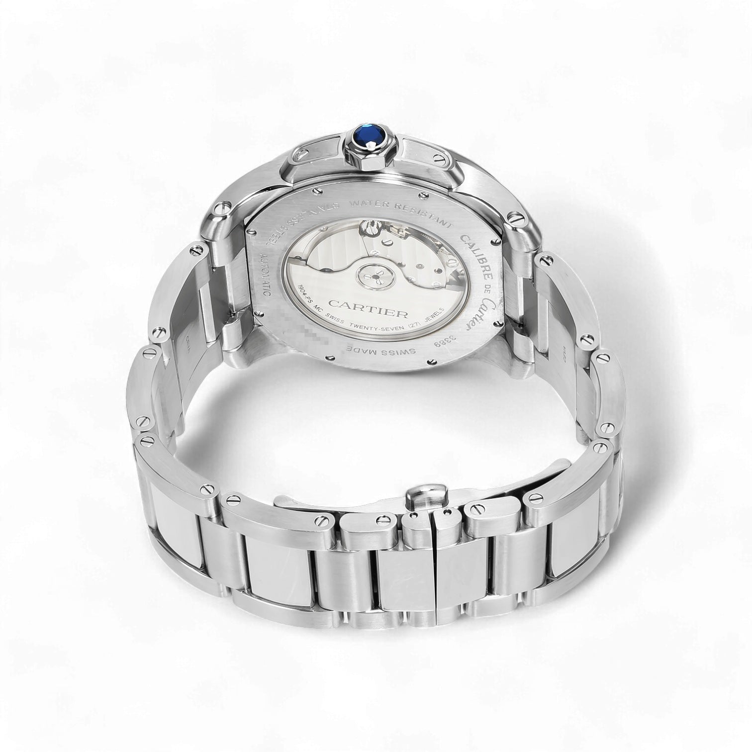 CALIBRE DE CARTIER STAINLESS STEEL AUTOMATIC