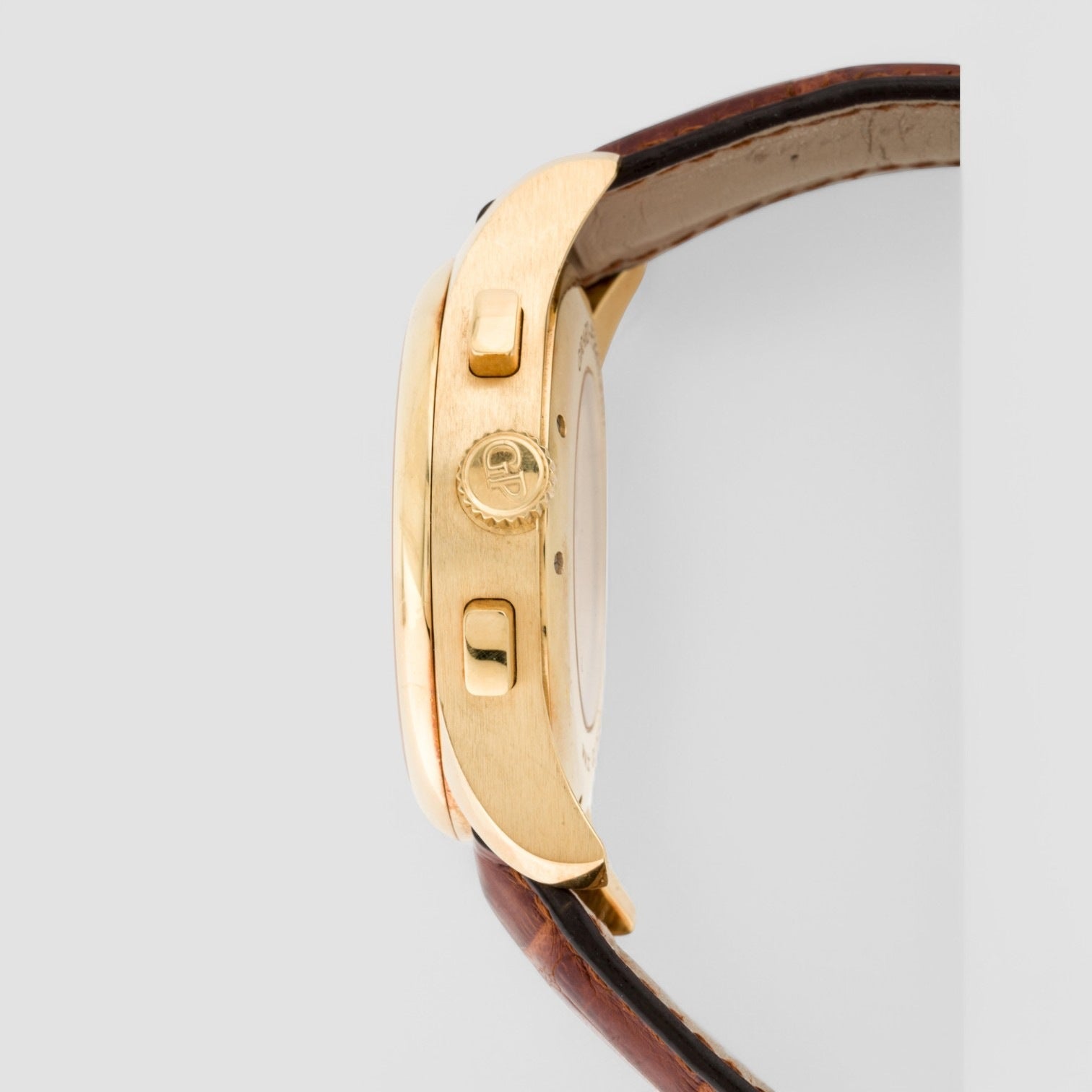 ww.tc Mens Watch 18K Yellow Gold