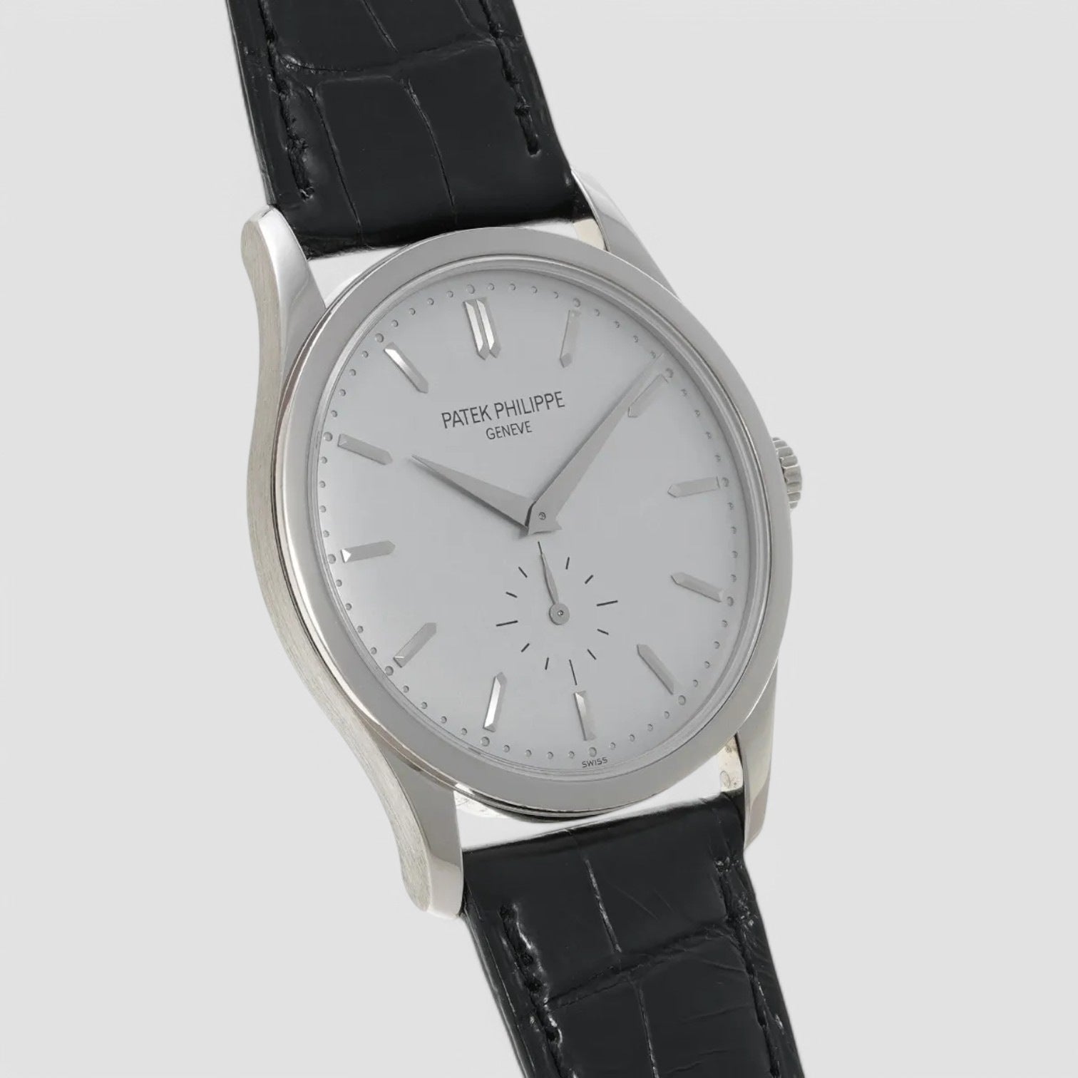 Calatrava 18K White Gold Manual Wind