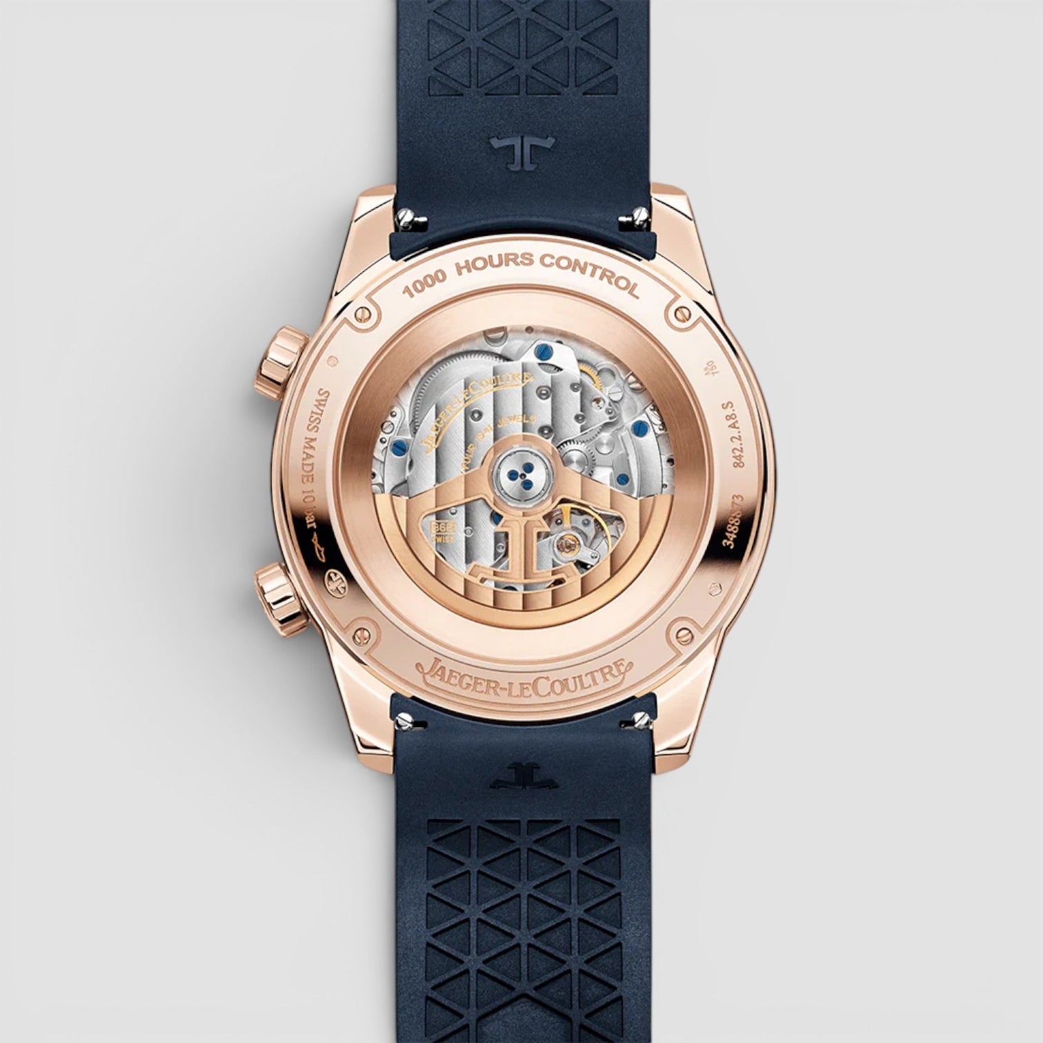 Polaris Perpetual Calendar 42mm 18K Pink Gold Blue Dial