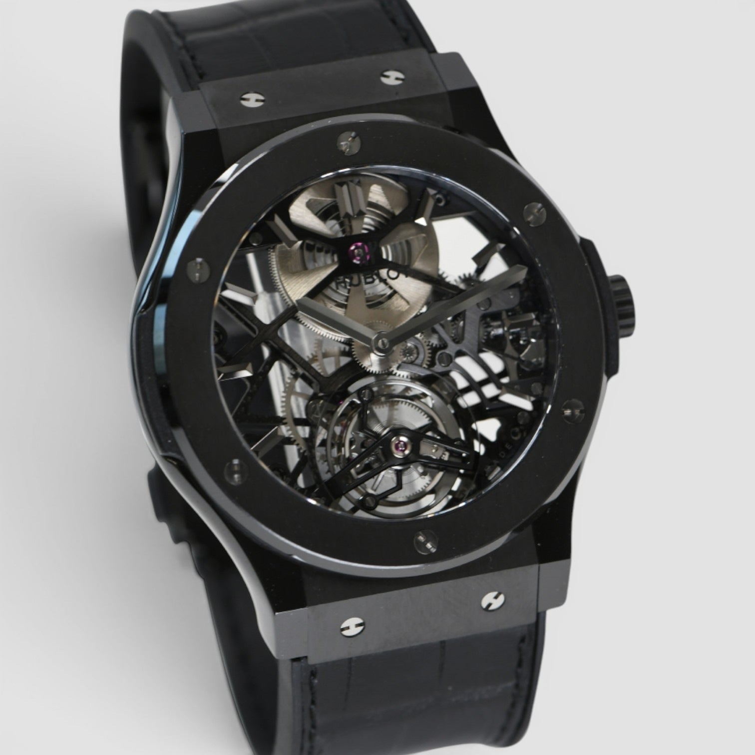 Classic Fusion Skeleton Tourbillon Black Ceramic