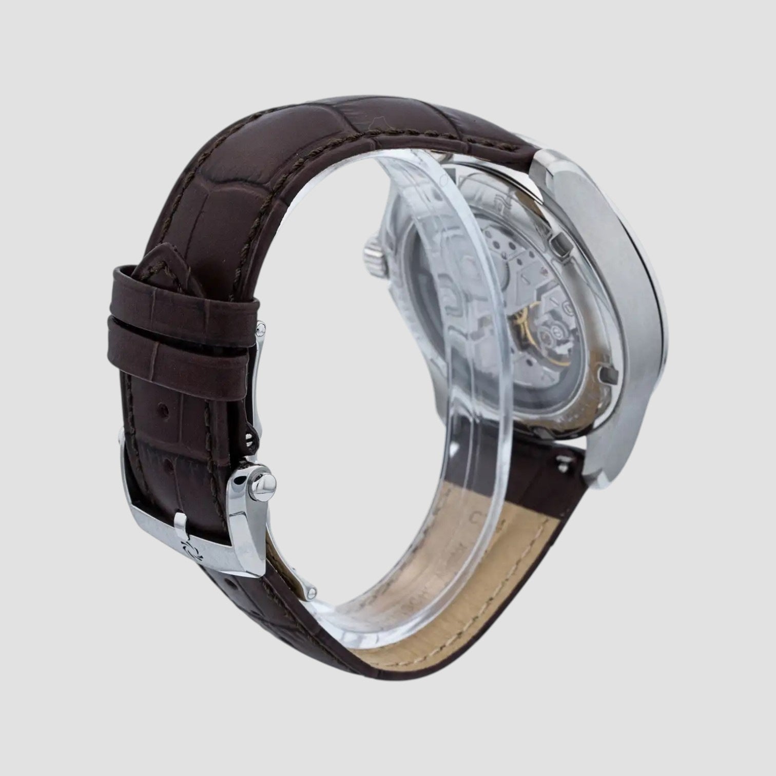 Manero Power Reserve Day/Date Stainless Steel Automatic Men's Watch
