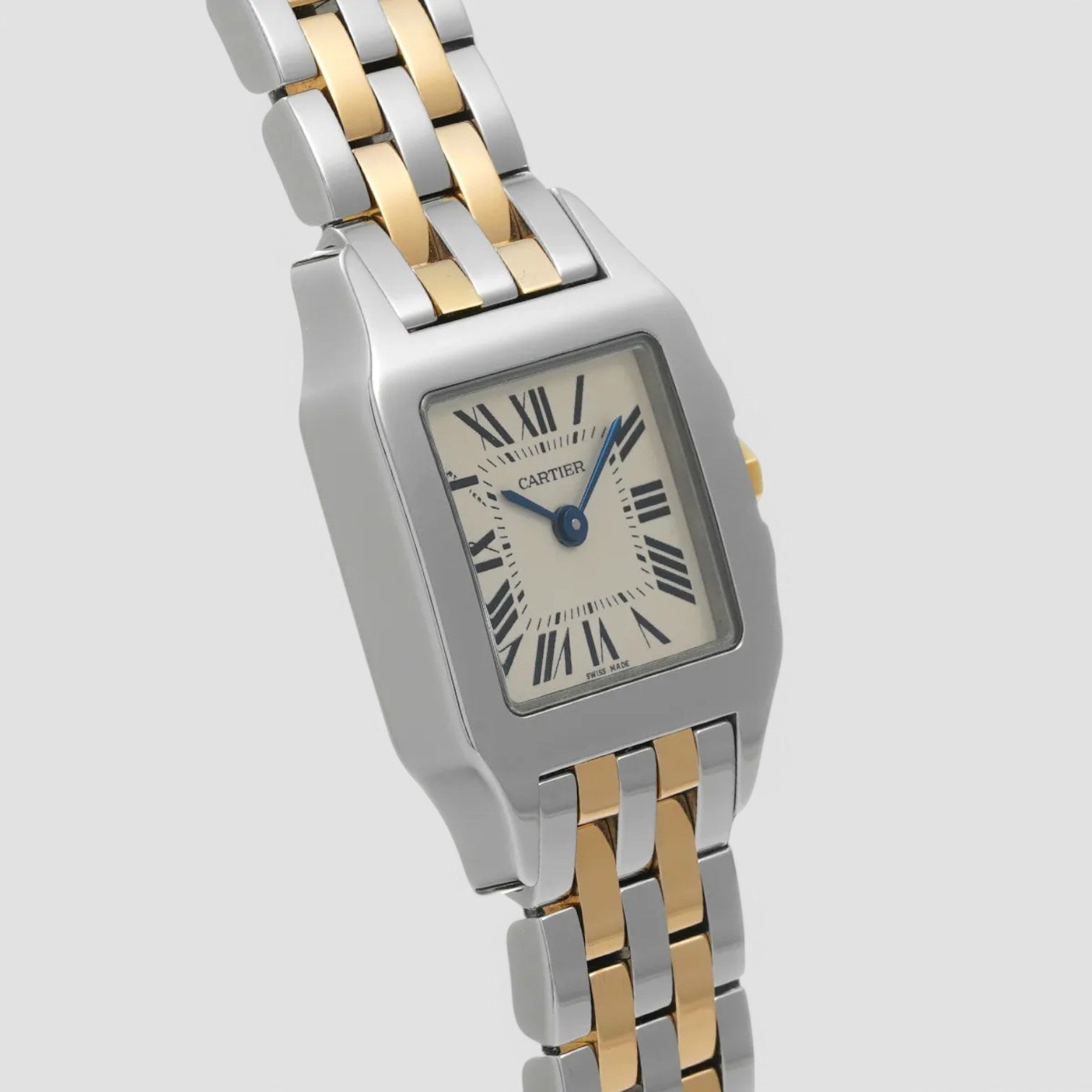 Santos Demoiselle Steel Yellow Gold Ladies Watch