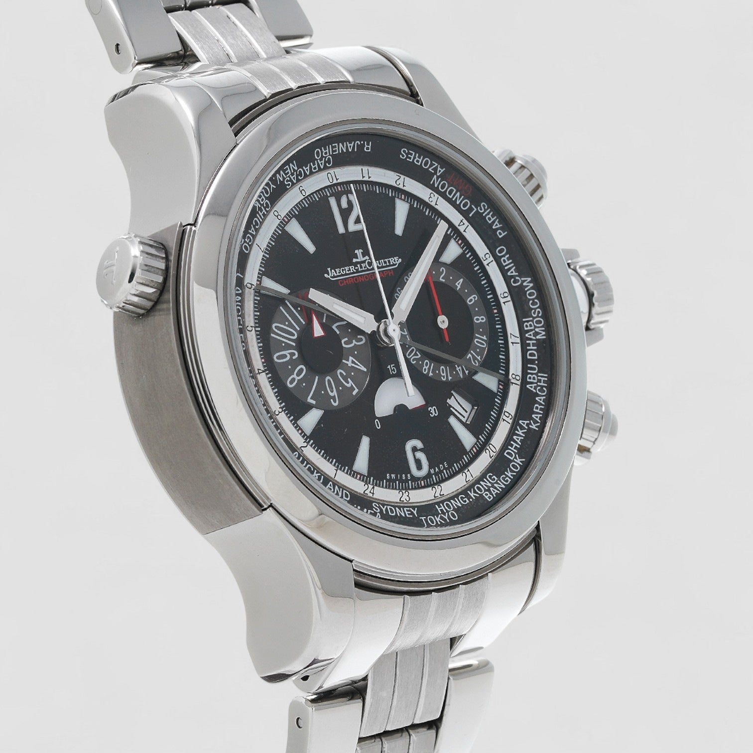 Master Compressor Extreme World Chronograph SS