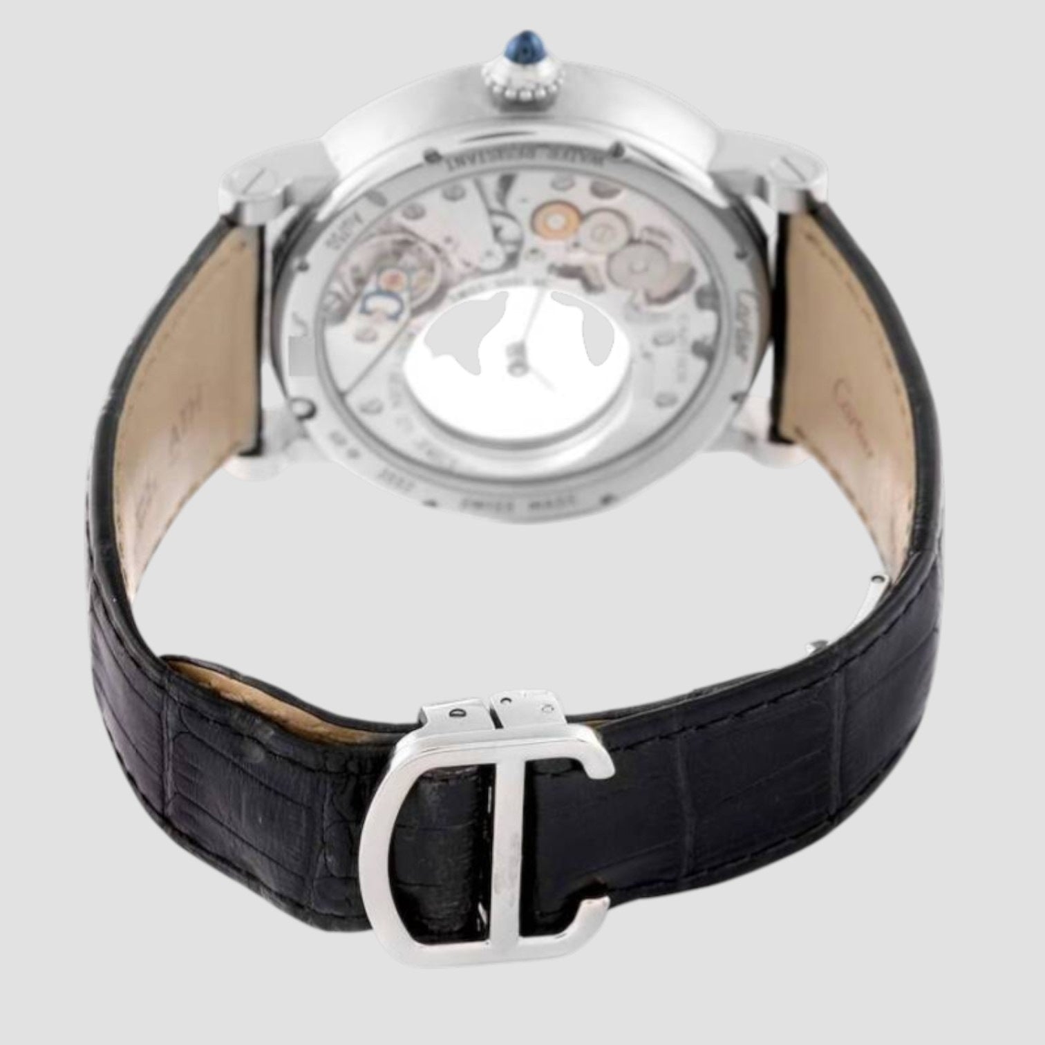 Rotonde de Cartier Heure Mysterieuse White Gold 42mm