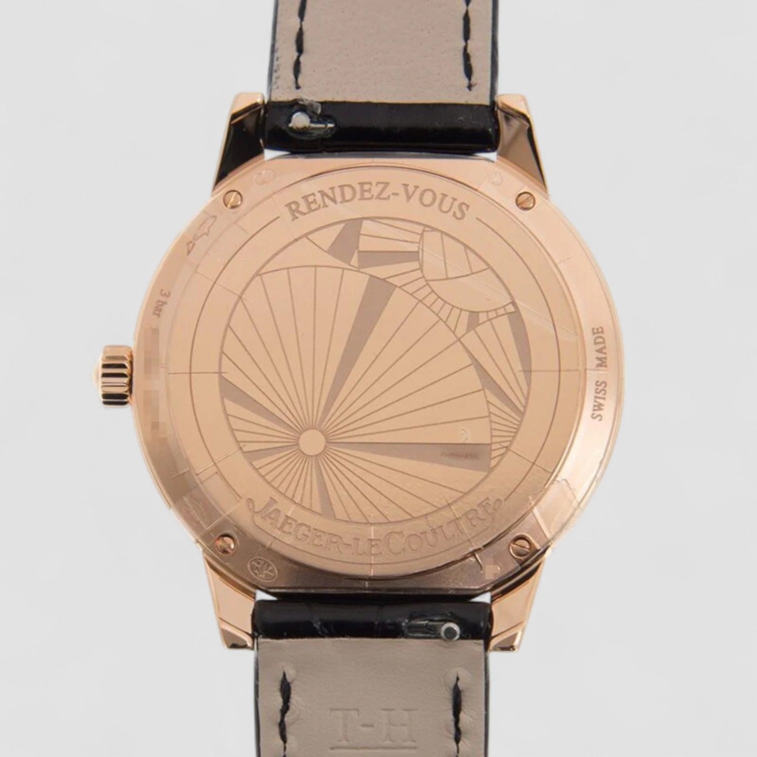 Rendez-vous Silver Guilloche Dial Ladies Watch 34mm
