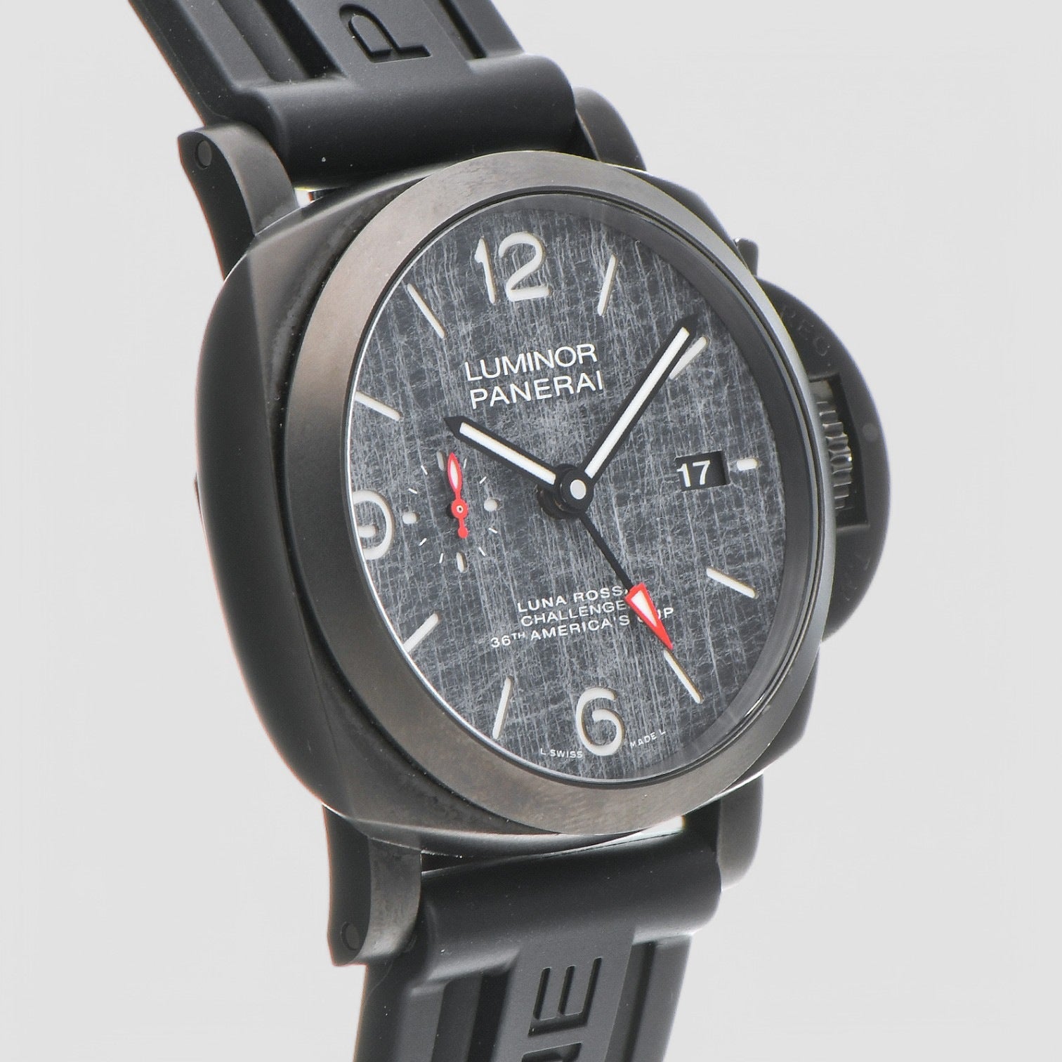 Luminor Luna Rossa GMT Automatic Grey Dial 44 mm Men's Watch