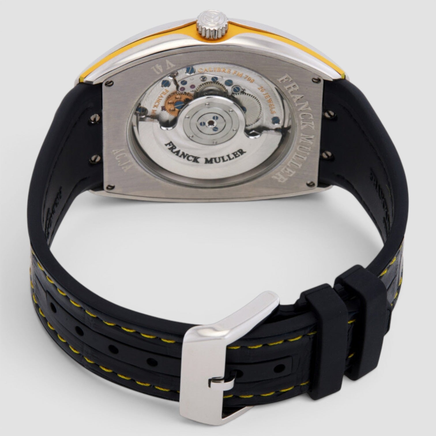 Vanguard Slim Vintage Automatic Yellow Dial 41mm