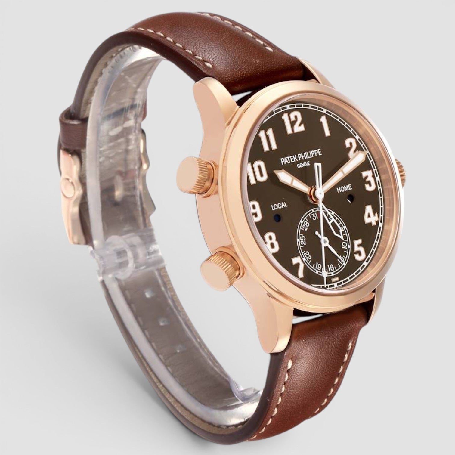 Calatrava Pilot Travel Time – Rose Gold