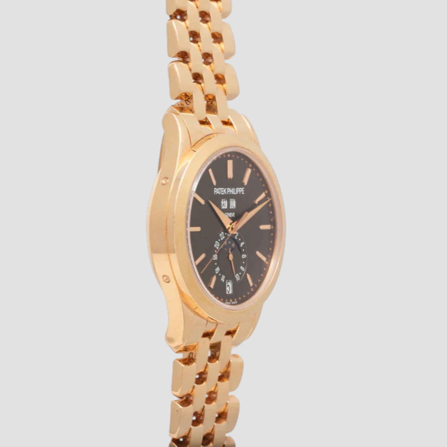 Annual Calendar Brown Dial 18K Rose Gold / Bracelet