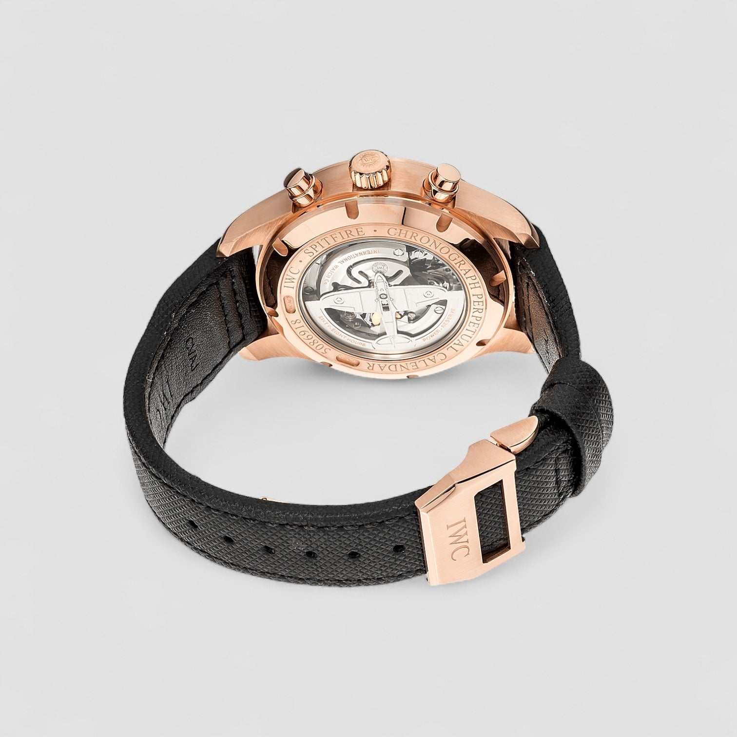 Pilot Spitfire Perpetual Calendar Digital Date 18K Rose Gold