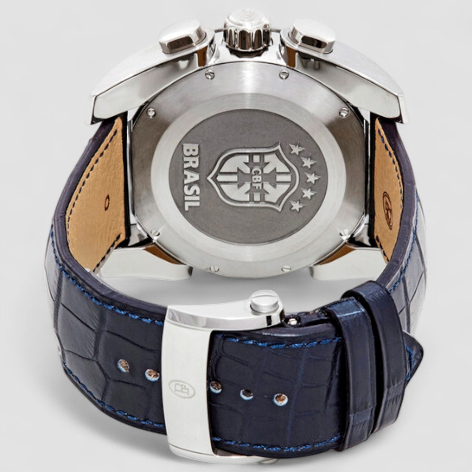 Pershing Chronograph Automatic Blue Dial Men's Watch