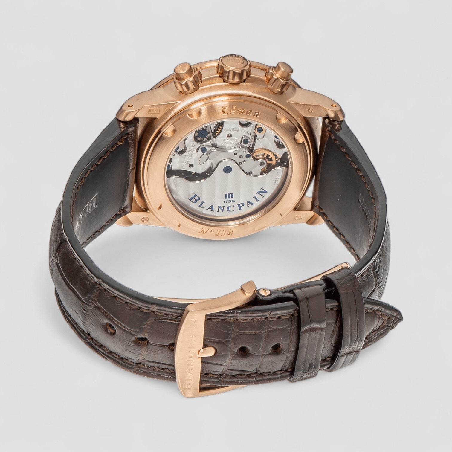 Flyback Big Date Brushed Rose Gold 40MM