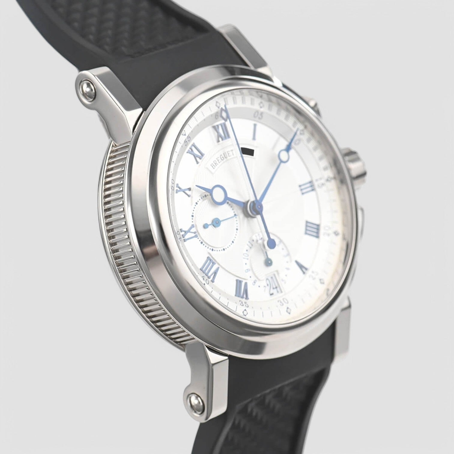 Marine Chronograph 18K White Gold