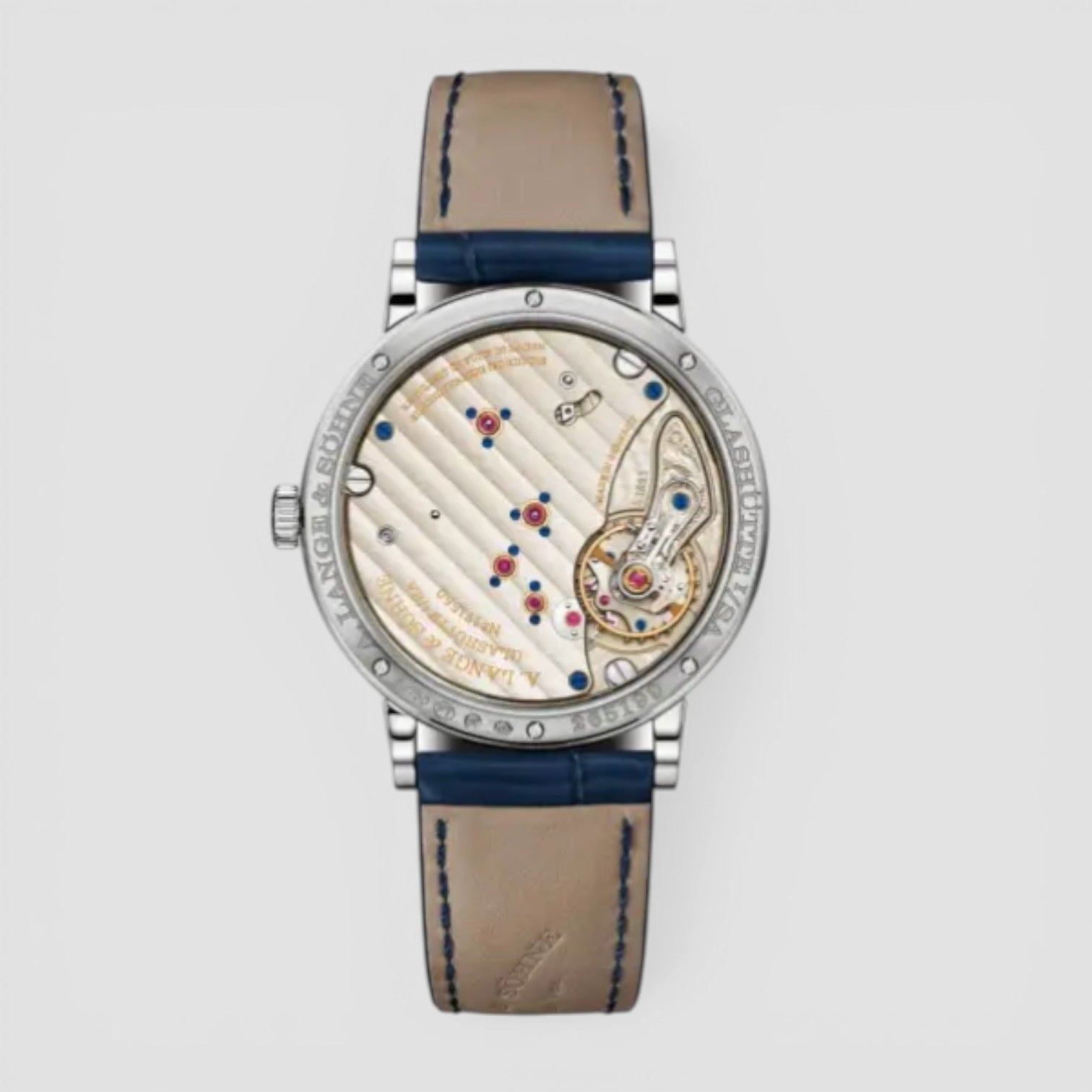 A. Lange White Gold Blue Dial