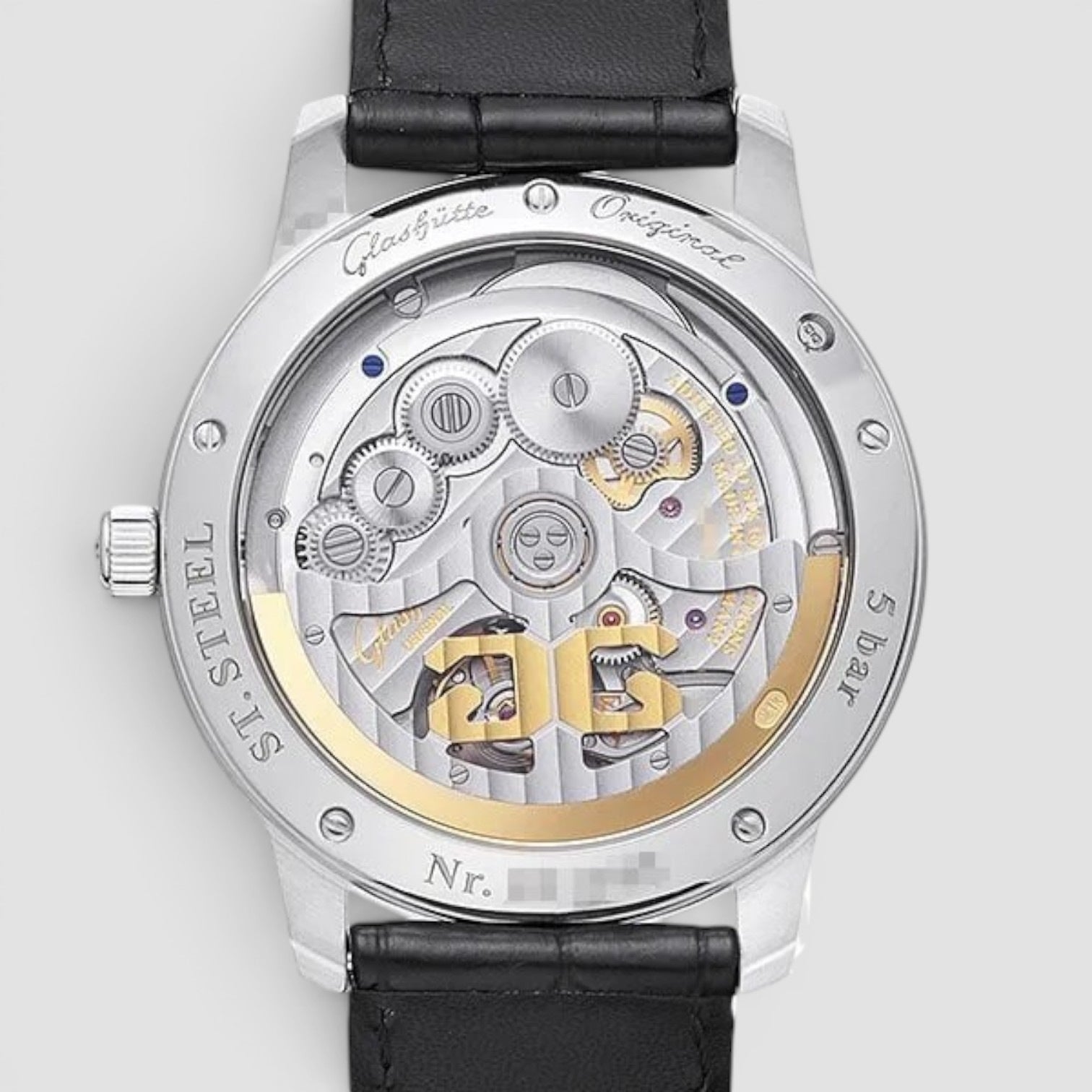 Senator Excellence 40mm Steel Silver Dial Automatic