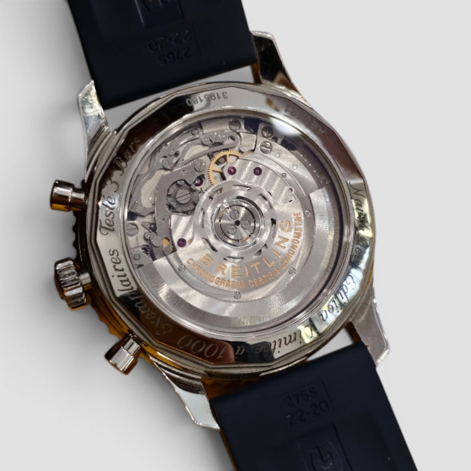 Navitimer 01 43 Limited Edition Blue Dial Men's Watch