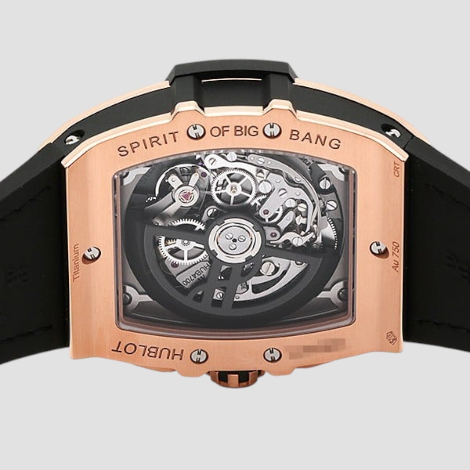 Spirit of Big Bang King Gold Rainbow Chronograph Automatic Men's Watch