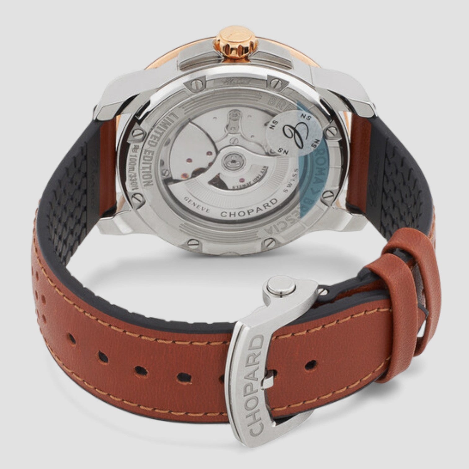 Mille Miglia GT Chronograph Automatic Chronometer Black Dial Men's Watch