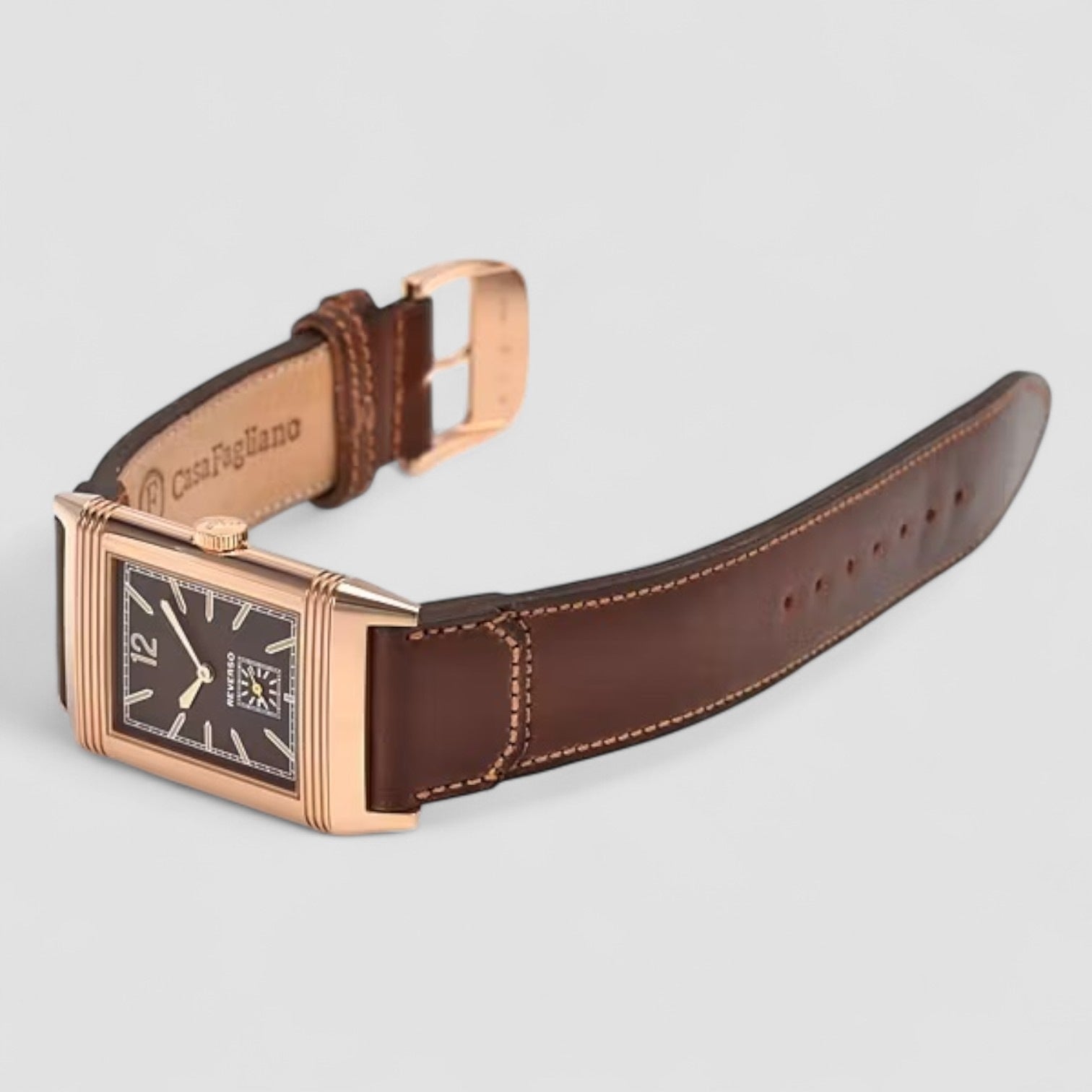 Grande Reverso Ultra Thin "Tribute 1931" Chocolate 18K Rose Gold