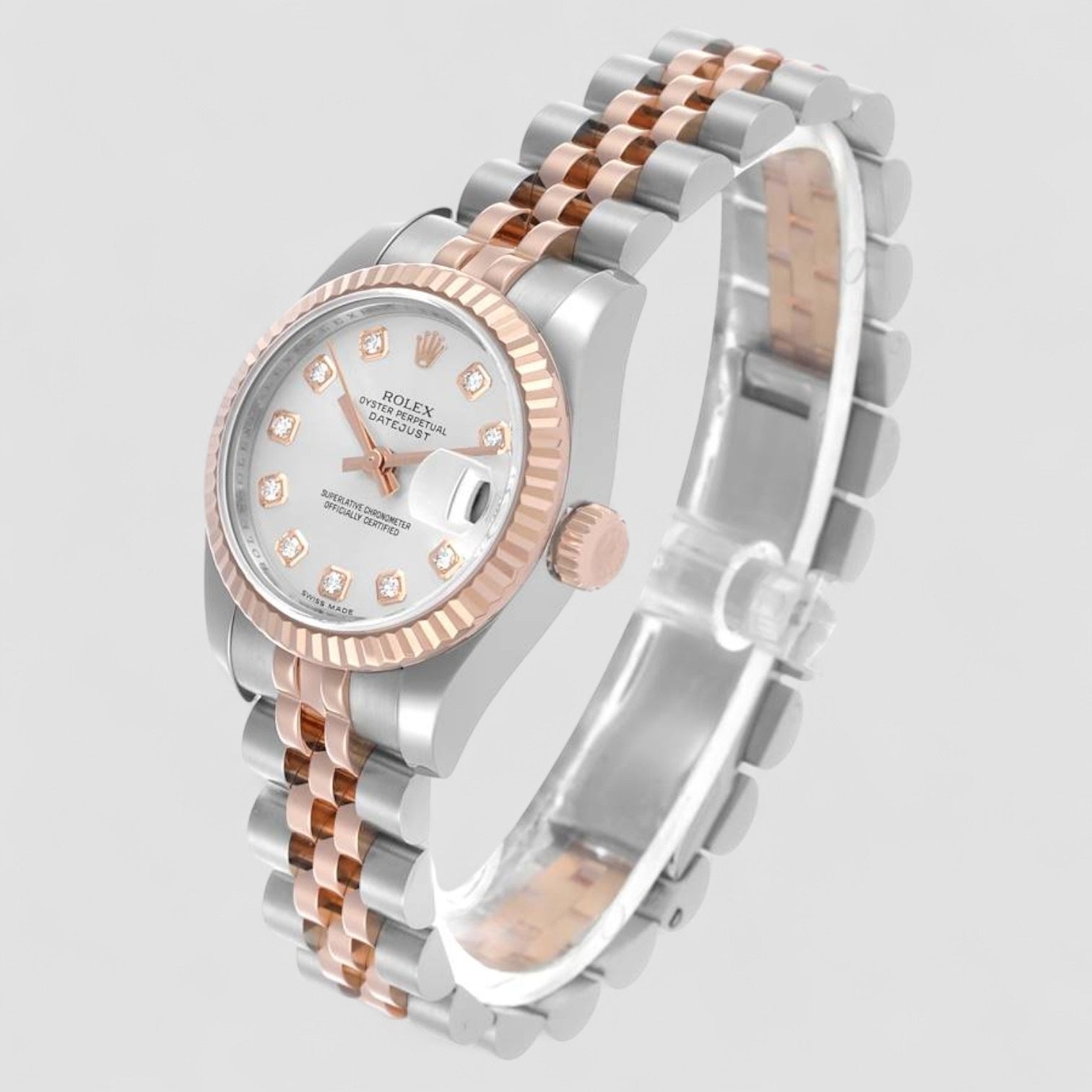 Datejust Silver Diamond Dial