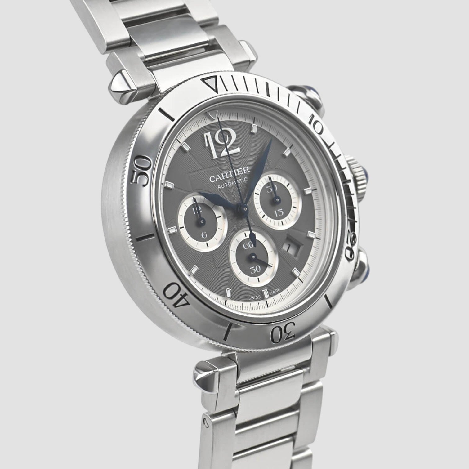 Pasha Chronograph Stainless