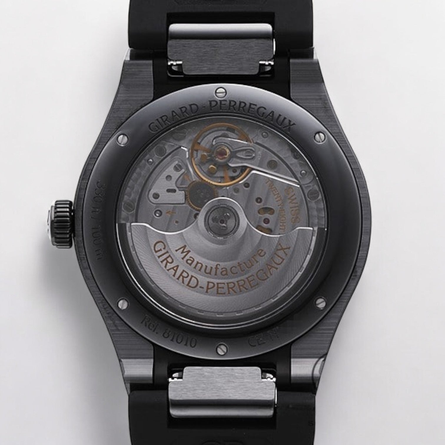 Laureato Ceramic Black Dial