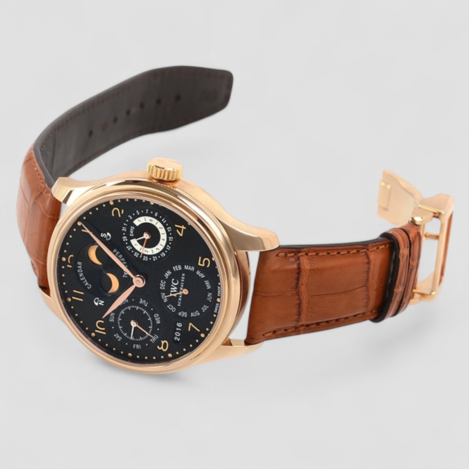Portugieser Perpetual RG/Black
