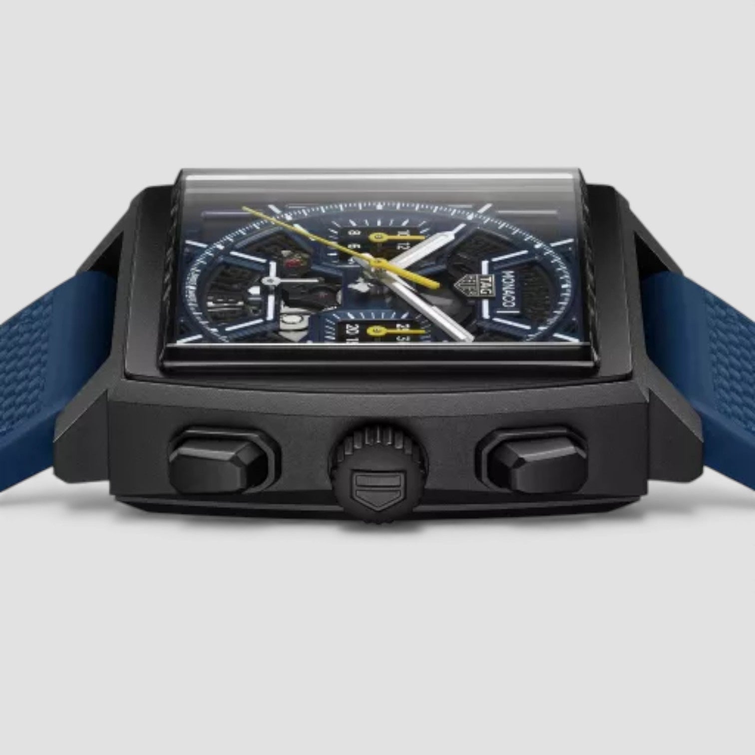 Monaco Skeleton Chronograph Black DLC Titanium