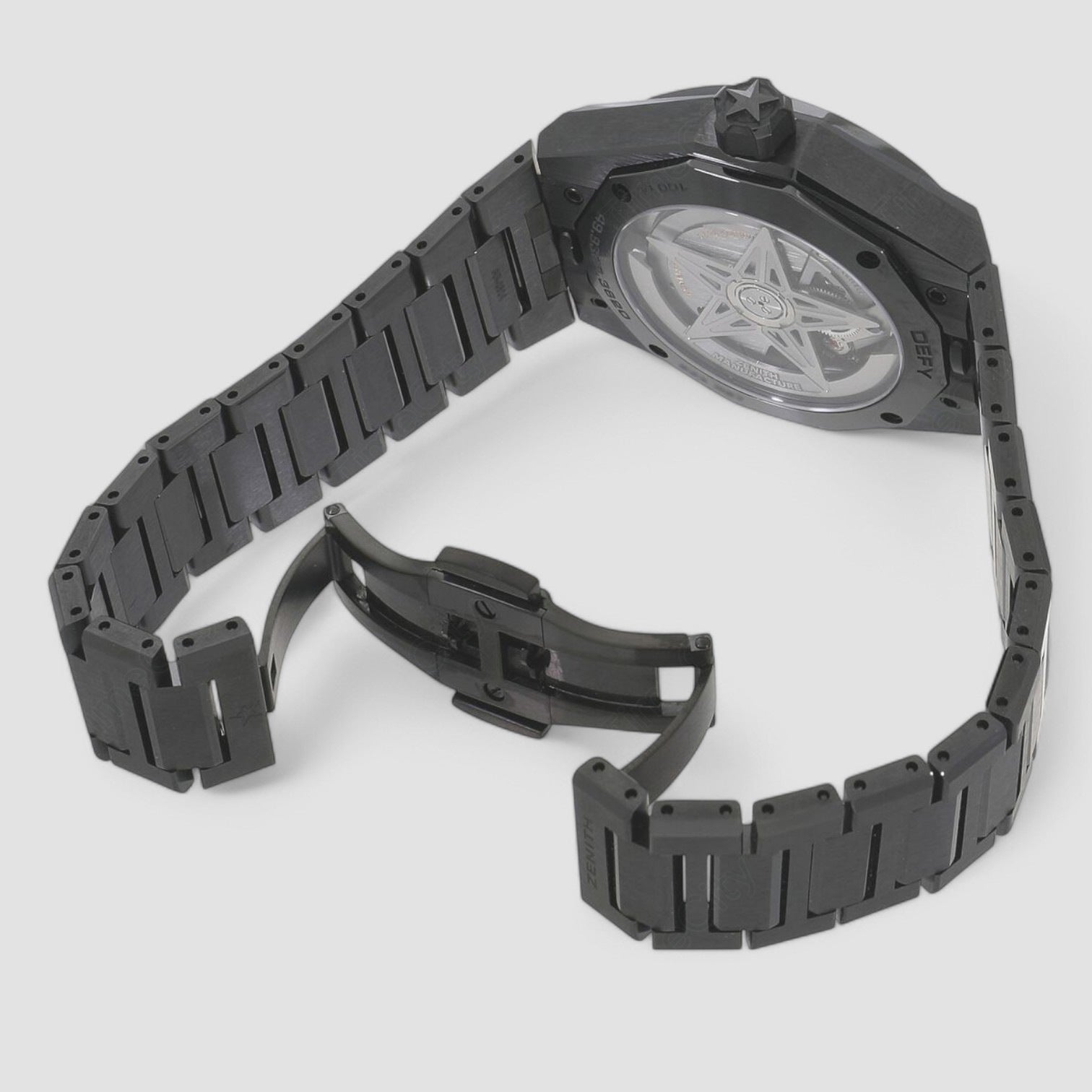 Defy Skyline Ceramic Black Automatic Watch