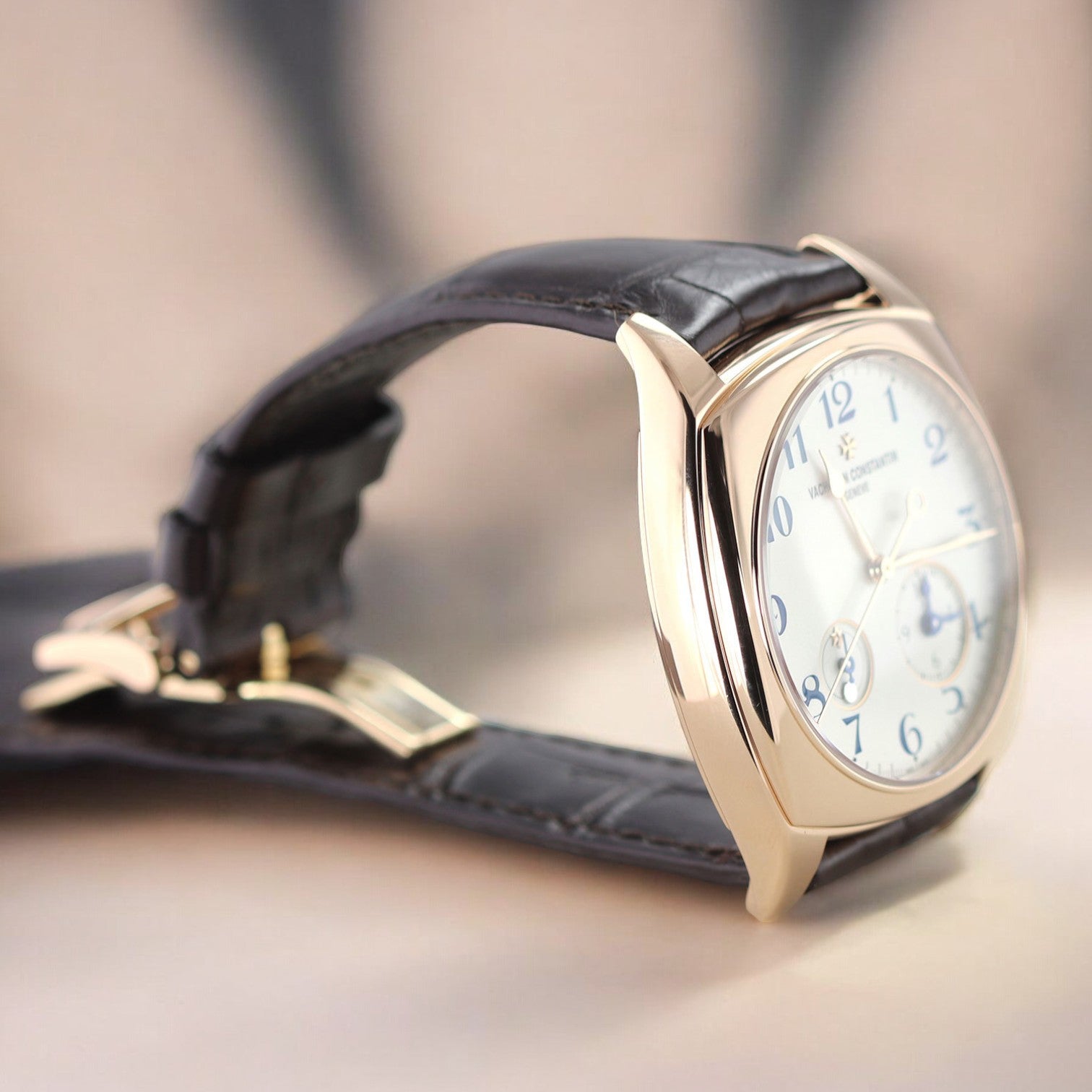 Harmony Dual Time 18K Rose Gold Anniversary