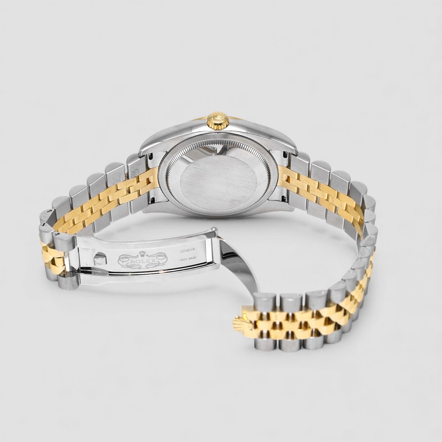 Automatic Silver Dial Stainless Steel and Yellow Gold Men's Watch