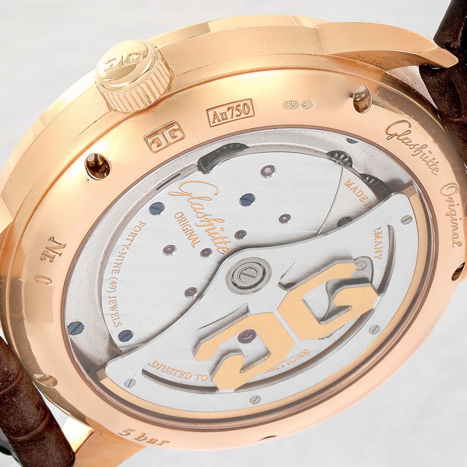 PanoMaticInverse Red Gold 42 mm