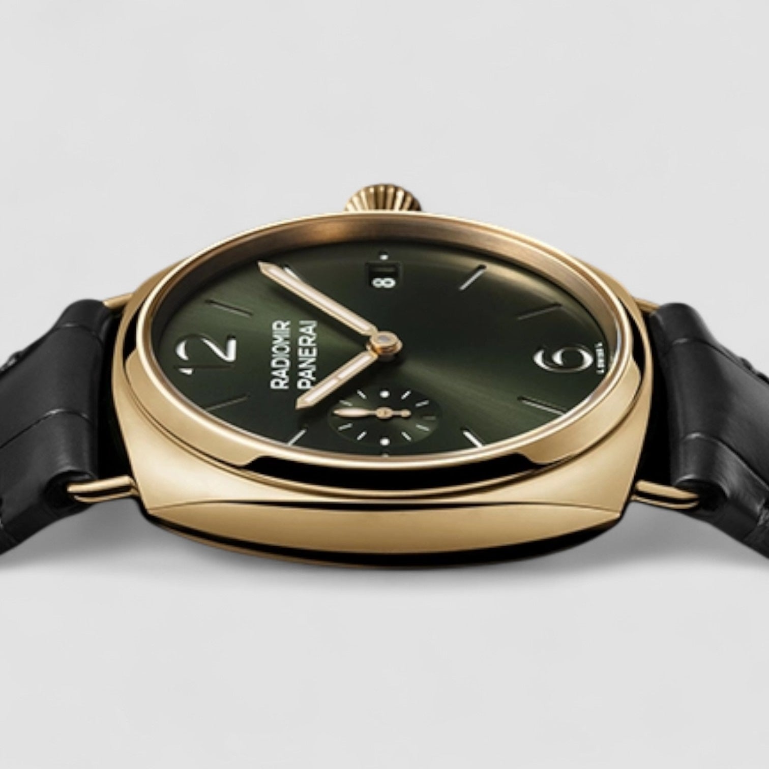 Radiomir Quaranta 18k YG 40MM Olive Green Sandwich Dial