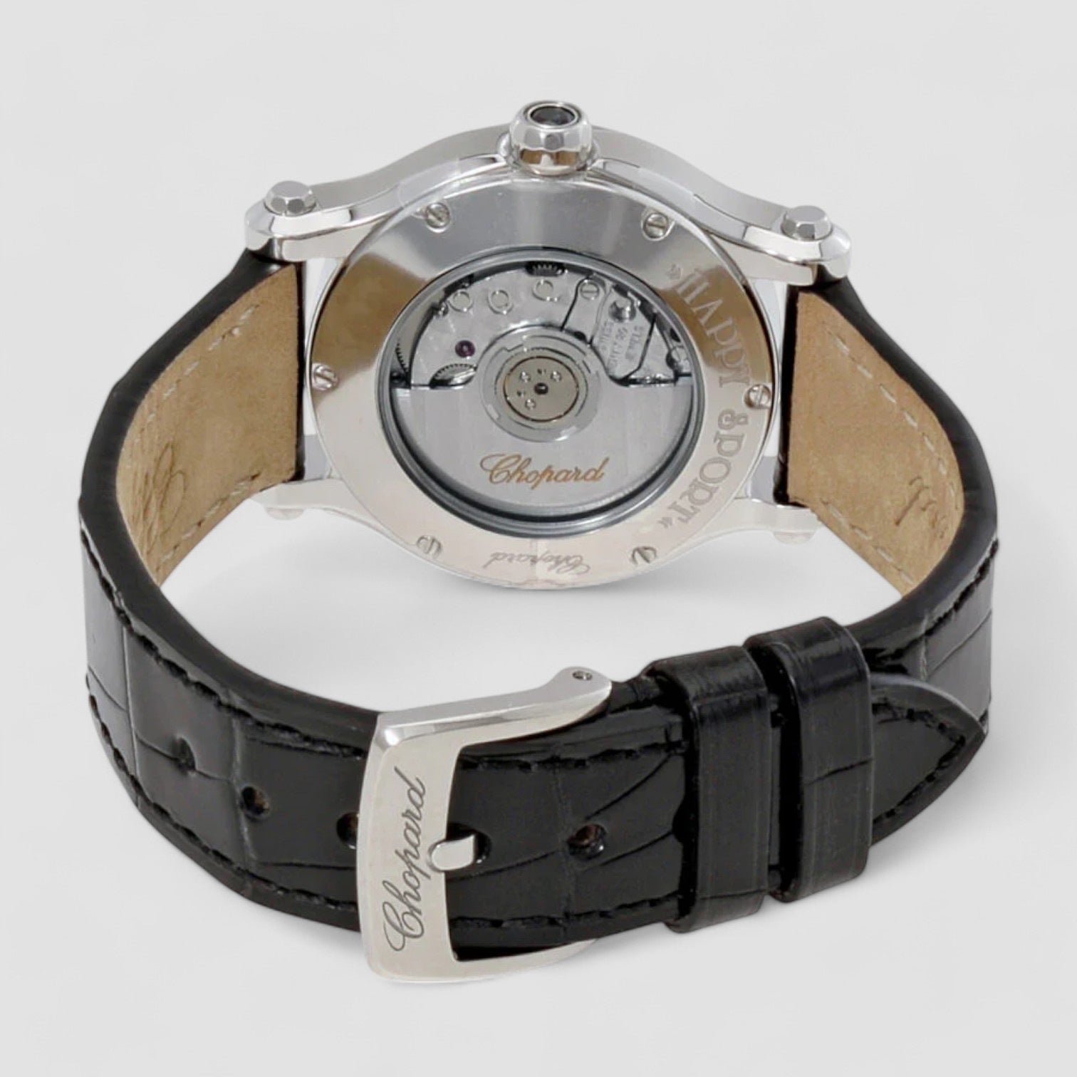 Happy Sport Automatic Silver Dial Ladies Watch