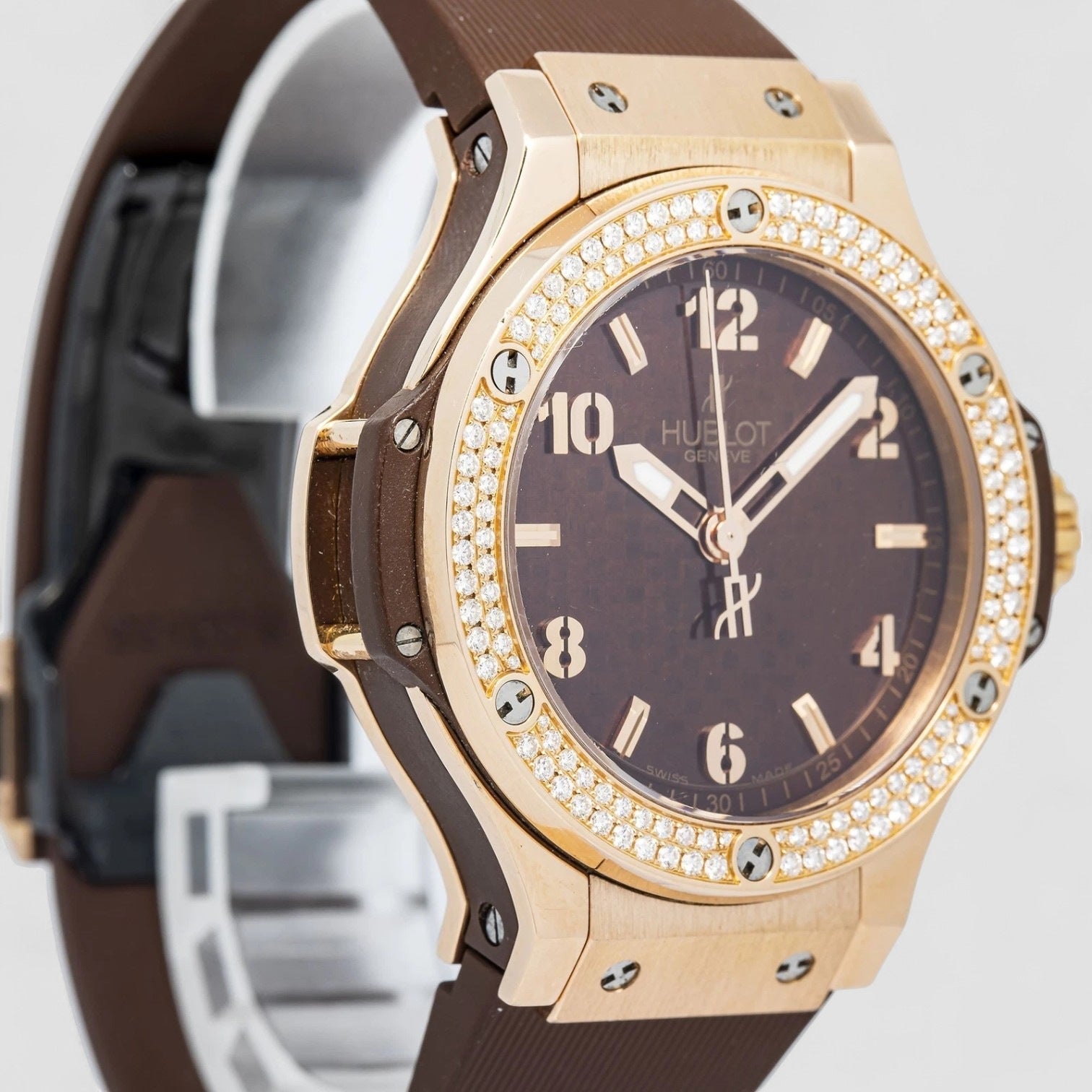 Big Bang Chocolate Carbon Women's Watch 38mm