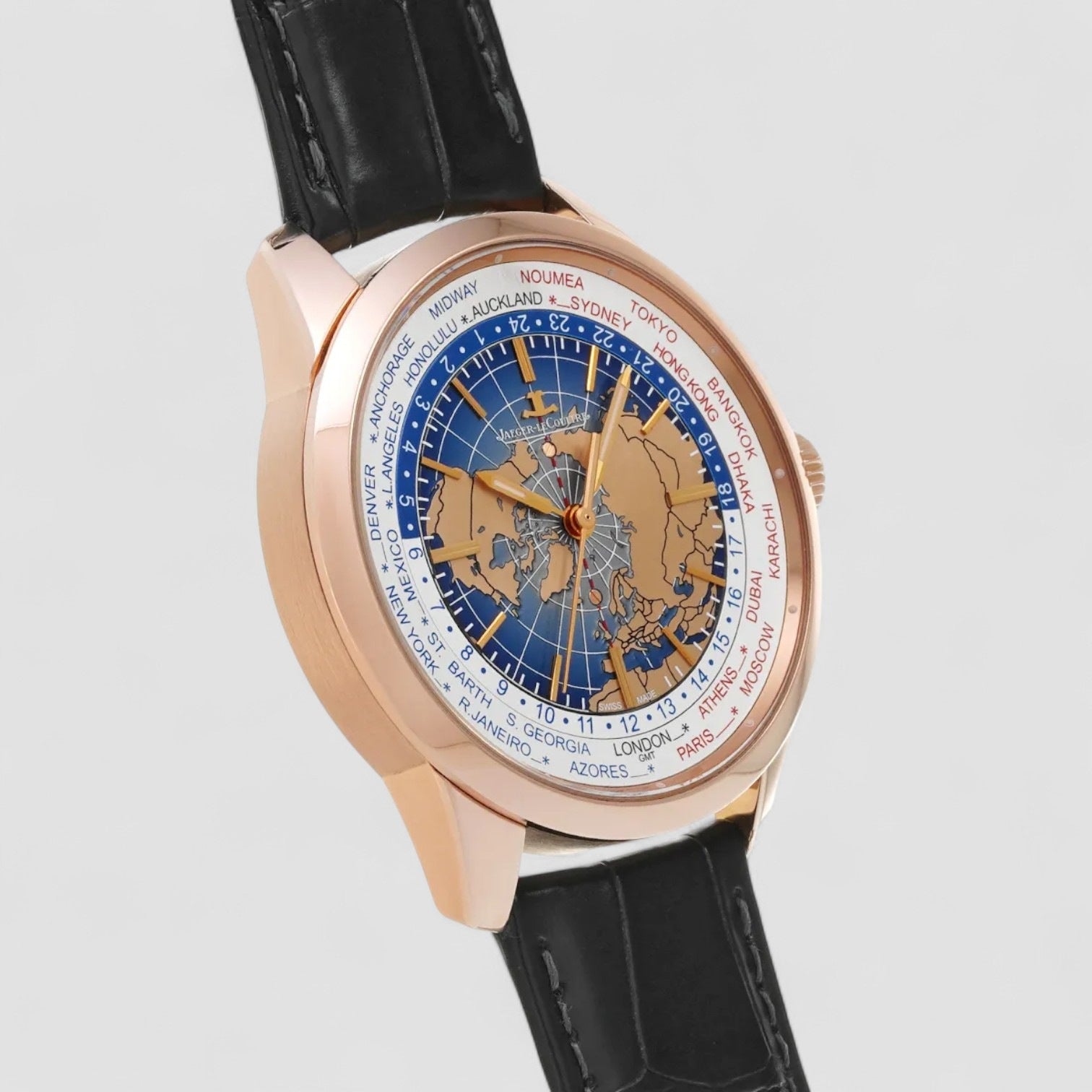 Geophysic Universal Time True Second 18k Rose Gold
